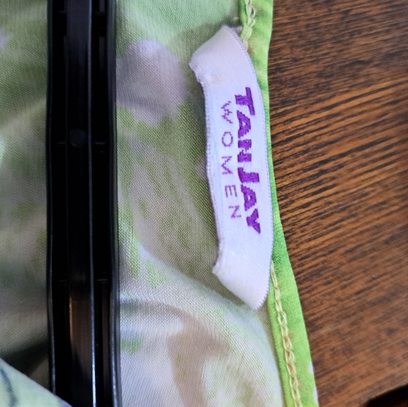 TanJay polyester, spandex pull on shirt. Multicolored, size 18W/1X - Picture 5 of 5